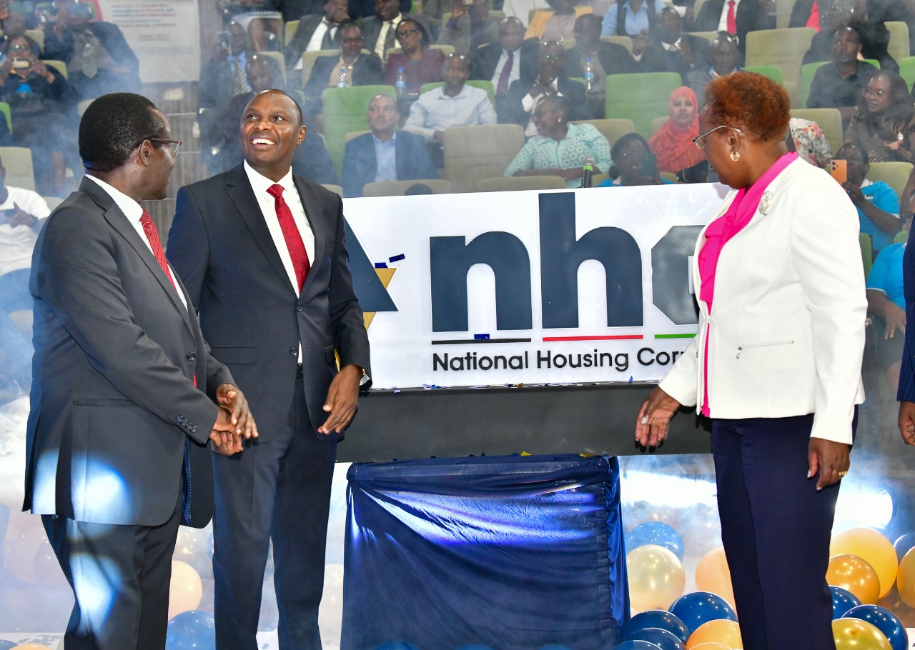 CS Alice Wahome and Head of Public Service Felix Koskei during the NHC 70-year anniversary at Bomas of Kenya.